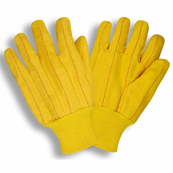 Cordova YELLOW FULL CHORE, QUILTED, YELLOW KNIT WRIST, 12PK 2318